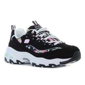 Skechers D'Lites - Blooming Fields fekete női cipő kép