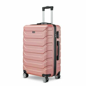 BeComfort L03-R-55, ABS, guruló, rosegold bőrönd 55 cm kép