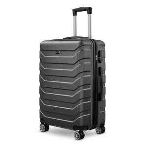 BeComfort L03-G-55, ABS, guruló, szürke bőrönd 55 cm kép