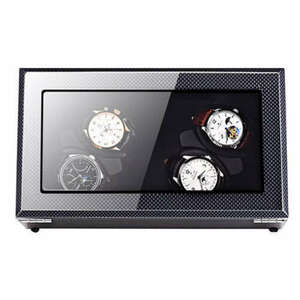 Óratartó doboz iUni, Luxury Watch Winder 4, Carbon kép