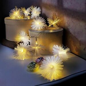 LED-es fényfüzér Virág kép