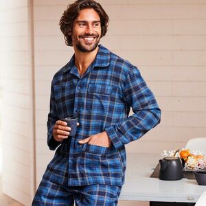 Réteges flanel pizsama kép