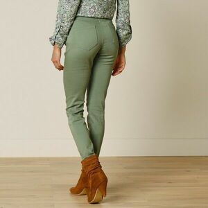 Twill jeggings, magas alakra kép