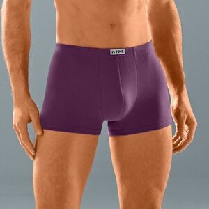 5 darab egyszínű boxeralsóból álló készlet elasztikus derékpánttal kép