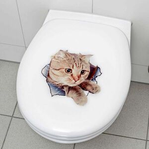 2 db matrica WC ülőkére Macskák kép
