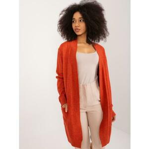 Női pulóver sötét narancssárga kép