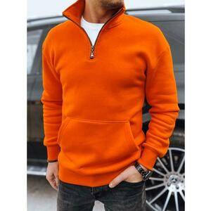 Férfi kapucnis pulóver narancssárga kép