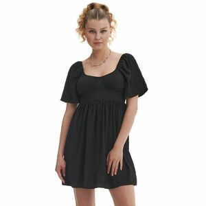 Cropp - Fekete mini ruha - Fekete kép