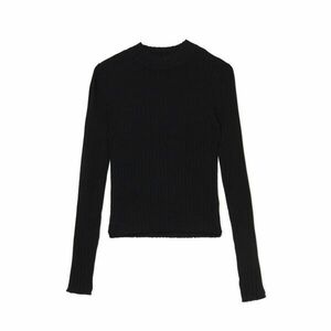 Cropp - Félgarbós pulóver - Fekete kép