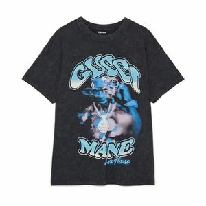 Cropp - Nyomott mintás póló Gucci Mane - Szürke kép