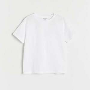 Reserved - Pamut basic T-shirt - Fehér kép