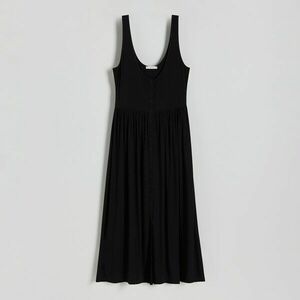Reserved - Maxi ruha pántokkal - Fekete kép