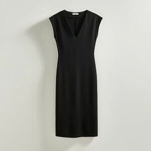 Reserved - Testhezálló midi ruha - Fekete kép