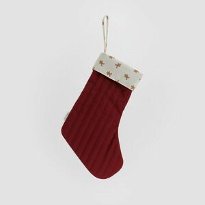 Reserved - Karácsonyi zokni - Piros kép