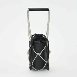Reserved - Keresztpántos táska ékszerrátéttel - Fekete kép