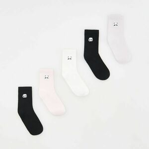 Reserved - 5 pár pamutban gazdag zokni - Többszínű kép
