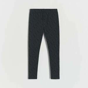 Reserved - Pamutban gazdag leggings - Fekete kép