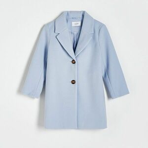 Reserved - Klasszikus egysoros kabát - Kék kép