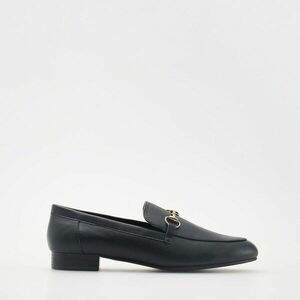 Reserved - Loafer cipő dekoratív csattal - Fekete kép