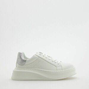 Reserved - Vastagtalpú sneakers cipő - Fehér kép