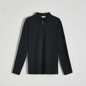Reserved - Comfort fit hosszú ujjú pólóing - Fekete kép