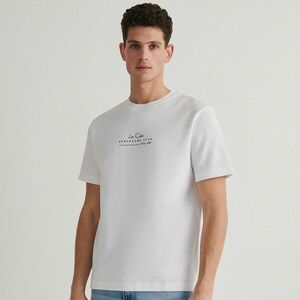 Reserved - Regular szabású póló mintával - Fehér kép