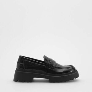 Reserved - Lakk loafer cipő - Fekete kép
