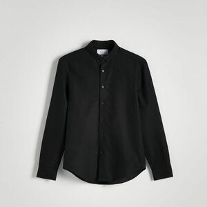 Reserved - Regular fit, egyszerű ing - Fekete kép