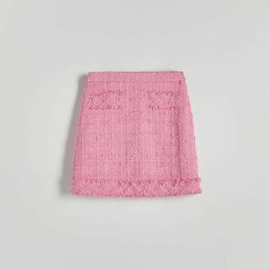 Reserved - Tweed miniszoknya - Rózsaszín kép
