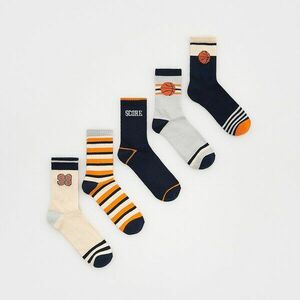 Reserved - 5 pár zokni - Narancs kép