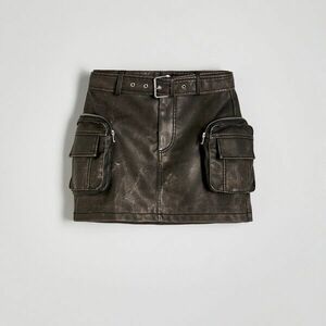 Reserved - Ladies` skirt & belt - Barna kép