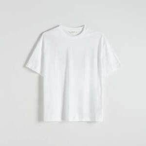 Reserved - Egyszerű boxy póló - Krém kép