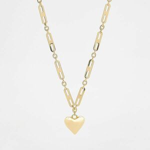 Reserved - Aranyozott nyaklánc szív alakú függővel - Arany kép