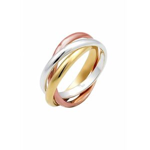 ELLI Gyűrűk 'Wickelring' arany / rózsaszín arany / ezüst kép