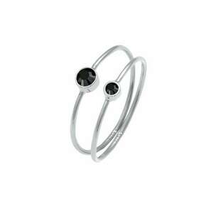 ELLI Gyűrűk fekete / ezüst kép