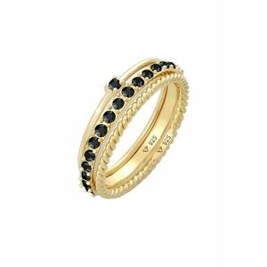 ELLI Gyűrűk arany / fekete kép