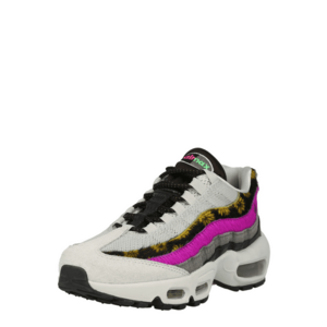 Nike Sportswear Rövid szárú sportcipők mustár / világosszürke / neon-rózsaszín / fekete kép