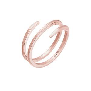 ELLI Gyűrűk 'Geo' rózsaszín arany kép