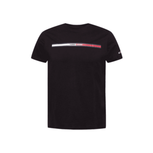 Tommy Jeans Póló 'Essential' piros / fekete / fehér kép