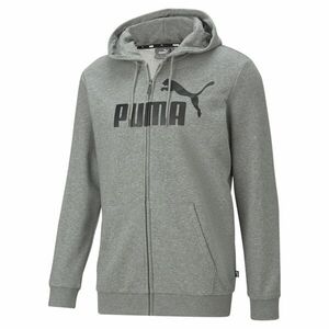 PUMA Sport szabadidős dzsekik 'Essentials' szürke melír / fekete kép