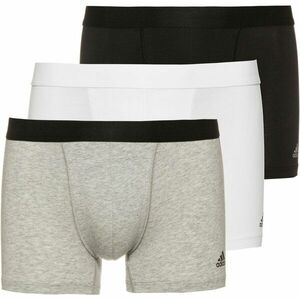 ADIDAS SPORTSWEAR Sport alsónadrágok szürke melír / fekete / fehér kép