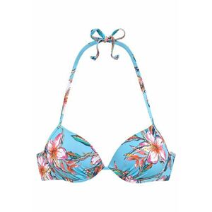 LASCANA Bikini felső 'Malia' kék / vegyes színek kép