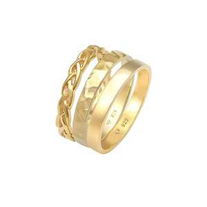 ELLI Gyűrűk 'Organic' arany kép