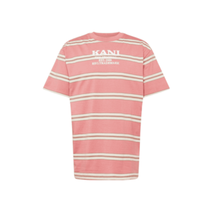 Karl Kani Póló krém / világos-rózsaszín / fehér kép