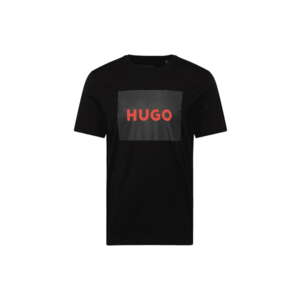 HUGO Póló 'Dulive222' piros / fekete kép