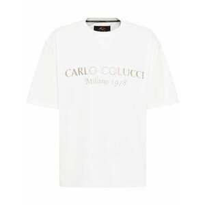 Carlo Colucci Póló 'De Caminada' arany / fehér kép