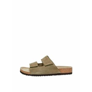 SELECTED HOMME Papucs 'Bastian' khaki kép