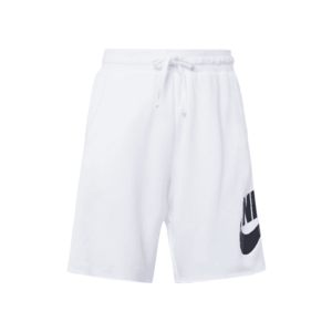 Nike Sportswear Nadrág 'Club Alumini' fekete / piszkosfehér kép