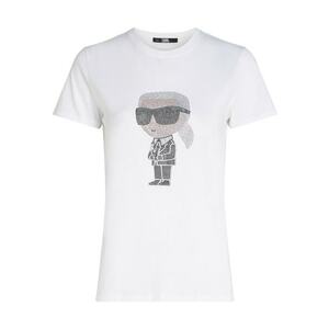 Karl Lagerfeld Póló szürke / fehér kép