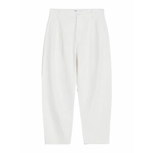 Bershka Élére vasalt nadrágok fehér kép